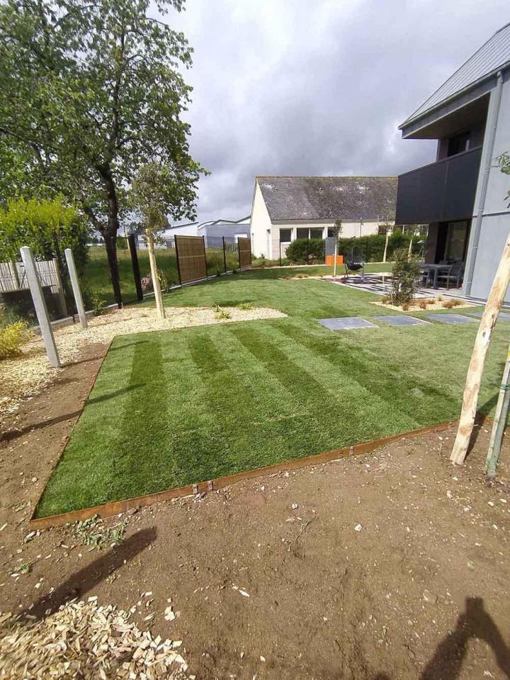 Création d'espace vert Dinan