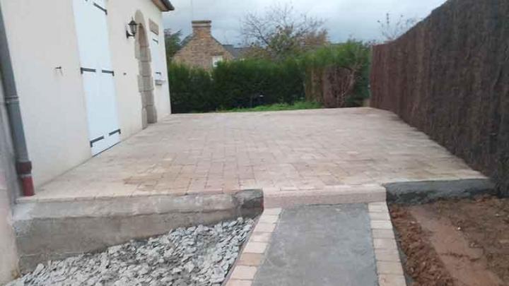 Création de terrasses Dinan