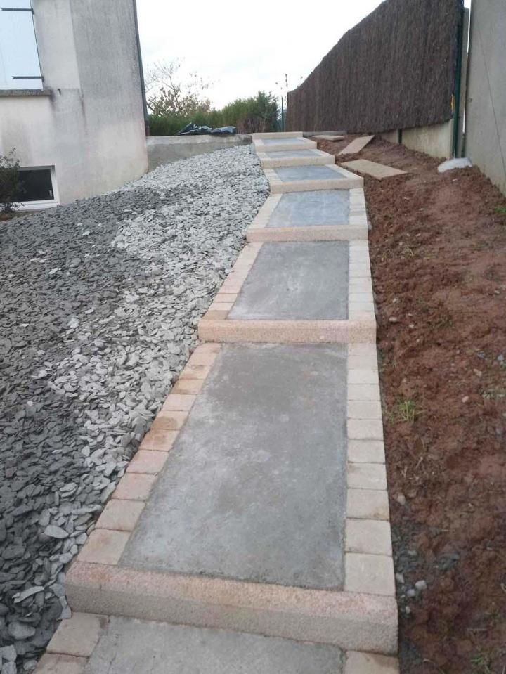 Création d'allée Dinan